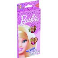 Lapis Cor 12 Cores Sextavado Barbie - Tris