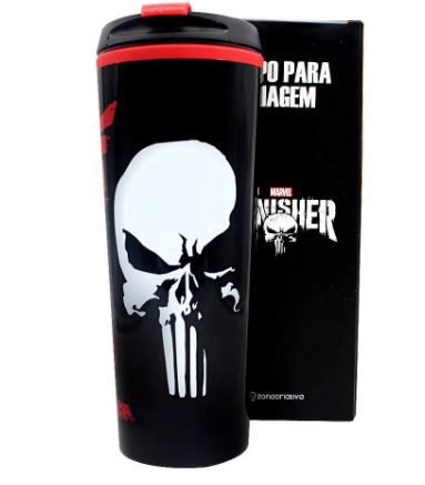 Copo Viagem 450ml Metal Punisher - Zona