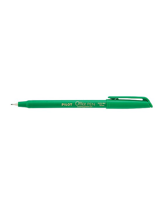 Caneta Hidrografica 1,0mm Office Pen Verde - Pilot