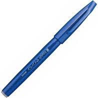 Brush Pen Sign Azul - Pentel