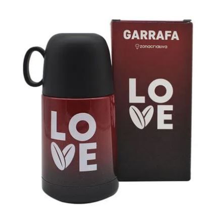 Mini Garrafa 210ml Love - Zona