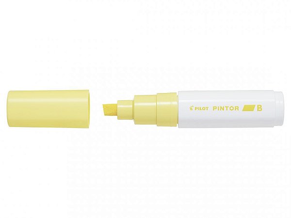 Marcador B 8,0mm Pintor Amarelo Pastel - Pilot