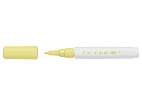 Marcador Fine 1,0mm Pintor Amarelo Pastel - Pilot