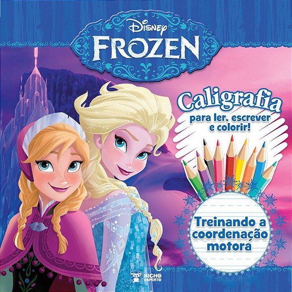 Disney Frozen - Caligrafia Trein C Motora - Bicho