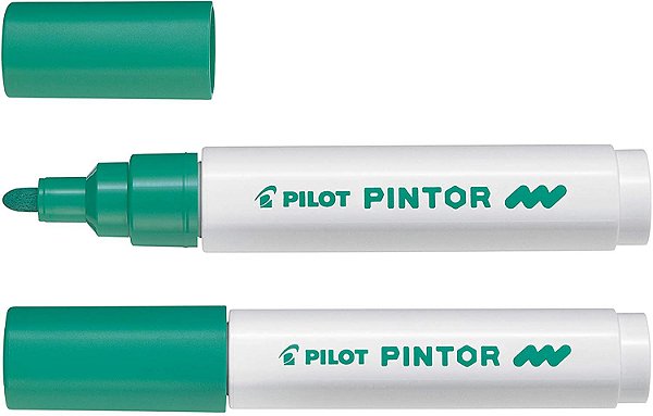 Marcador Medio 1,4mm Pintor Verde - Pilot