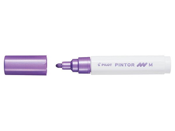 Marcador Medio 1,4mm Pintor Violeta Metal - Pilot