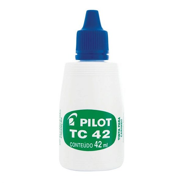 Tinta Carimbo 42ml Azul - Pilot