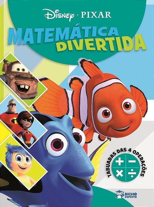 D Pixar - Matematica Divertida Tabuada 4 - Bicho