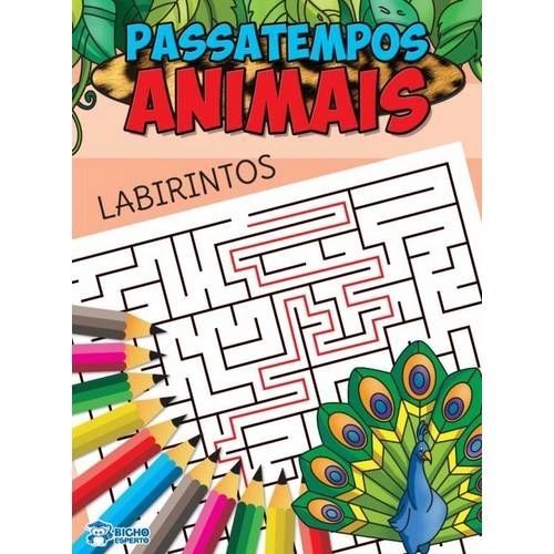 Passatempo Labirintos Animais - Bicho Esperto