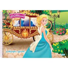 Caderno Esp Cartografia Cd 60f Princess - Sd