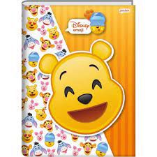 Caderno Broc Cd 1m 80f Disney Emoji - Jandaia