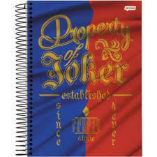 Caderno Esp Univ Cd 10m 200f  Esq Suicida -jandaia