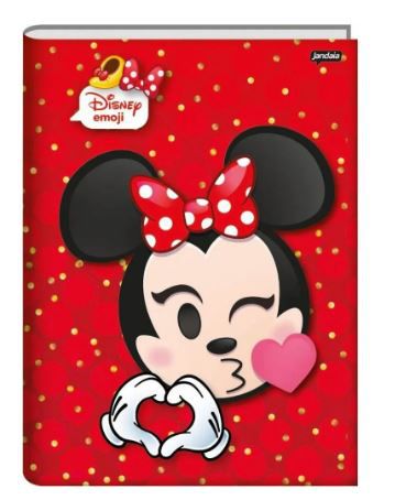 Caderno Broc Cd 48f Disney Emoji - Jandaia