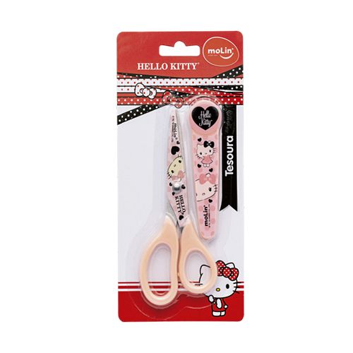 Tesoura Escolar Hello Kitty - Molin