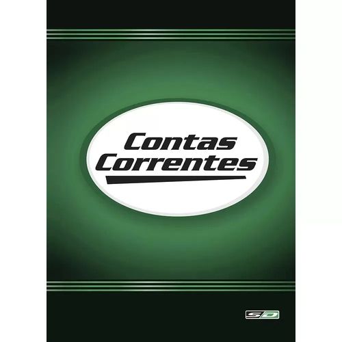 Livro Conta Corrente 100f Grande - Sd