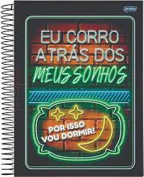 Caderno Esp Univ Cd 12m 192f Placas Humor -jandaia