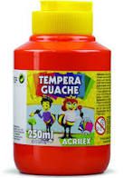 Tempera Guache 250ml Vermelho Fogo - Acrilex