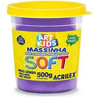 Massa De Modelar Soft 150g N/516 Violeta - Acrilex