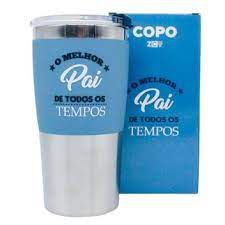 Copo Viagem Max 450ml Melhor Pai - Zona