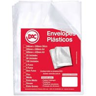 Envelope Plastico A4 4f C/10 Medio - Dac