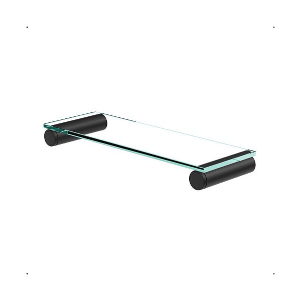 Porta Shampoo Para Banheiro Inox Black Satin Patmos 1050PM