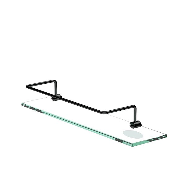 Porta Shampoo Triplo Suporte Preto Organizador Para Banheiro Orion 1054OR