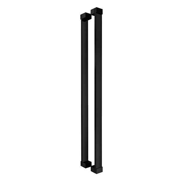 Puxador Para Porta Em Inox Preto Acetinado Portas: Madeira Pivotante Vidro Alumínio Apolo 3000AP
