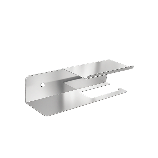 Porta Papel Higiênico Suporte Triplo Para Banheiro Aço Inox 1121AG Agata