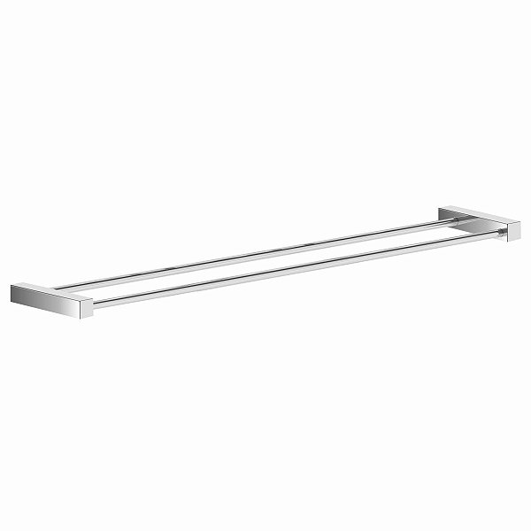 Porta Toalhas Duplo Toalheiro Barra 62cm Troia