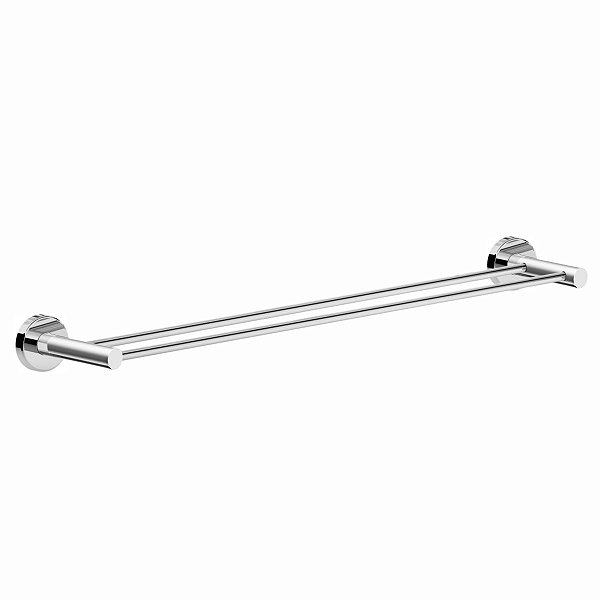 Porta Toalhas Duplo Alça Toalheiro 75cm Atenas