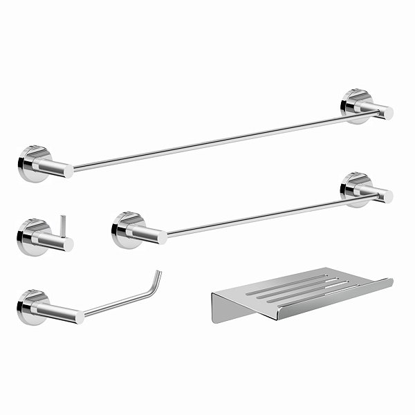 Kit Acessórios De Banheiro Atenas 2180AT