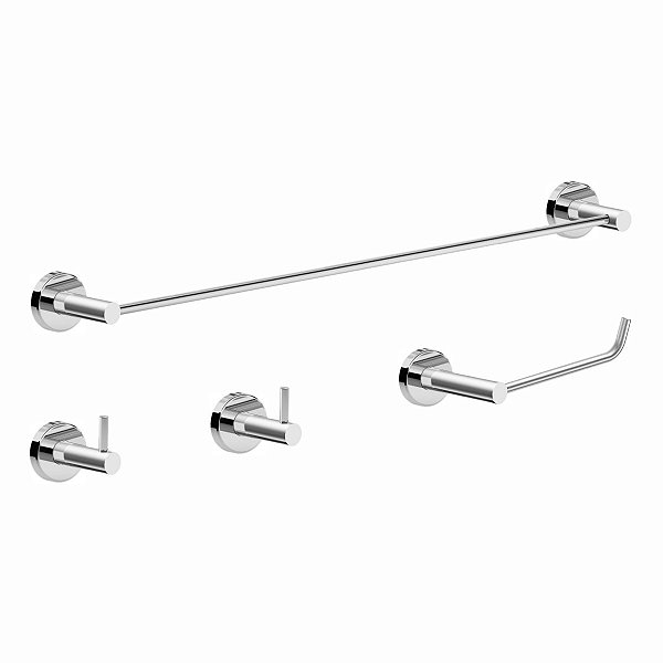 Kit Acessórios De Banheiro Atenas 2050AT