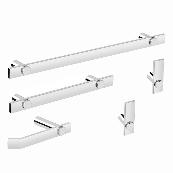 Kit Acessórios De Banheiro Patmos 2070PM