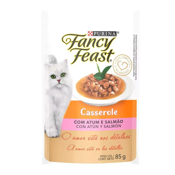 Ração Úmida Fancy Feast Casserole Atum 85 g