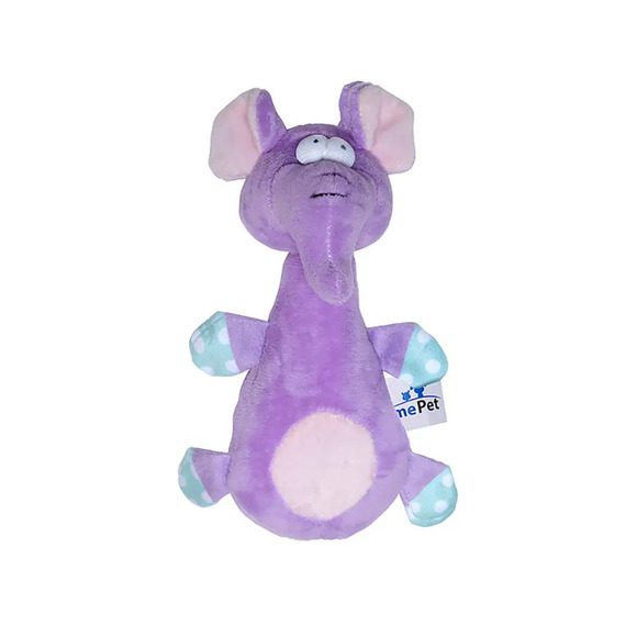 Brinquedo Pelúcia Elefante HomePet Roxo Único
