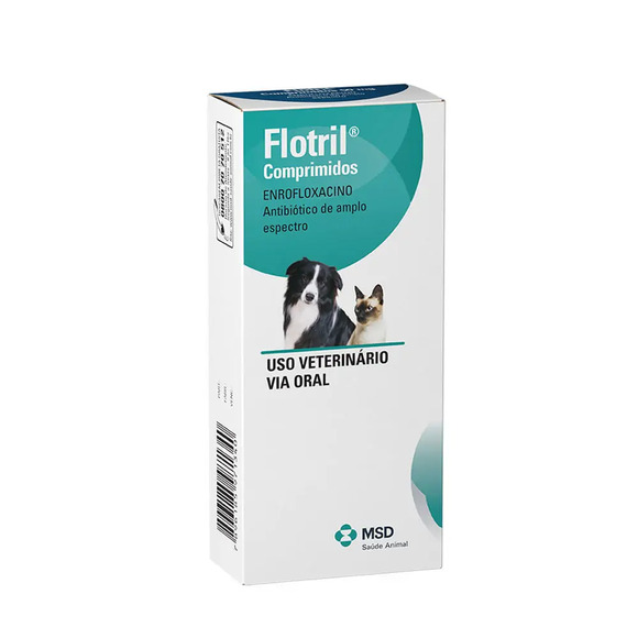 Antibiótico Flotril 50mg 10 comprimidos