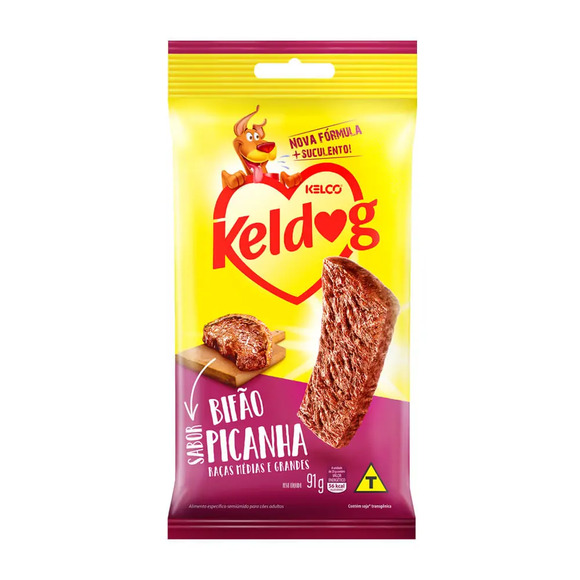 Petisco Keldog Bifão de Picanha Kelco 91 g