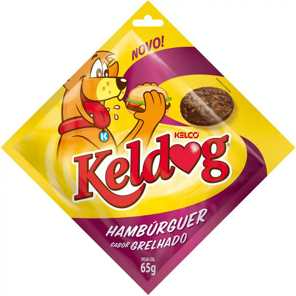 Keldog Hamburguer Grelhado 65 g