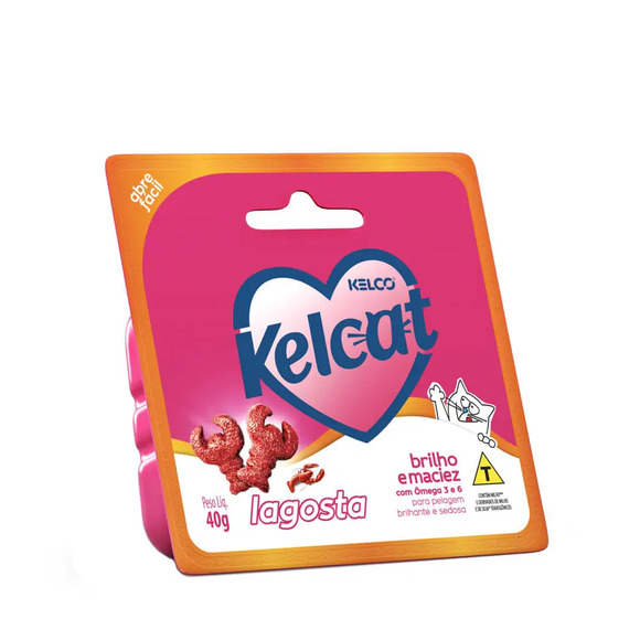 Petisco Kelcat Lagosta Kelco 40 g