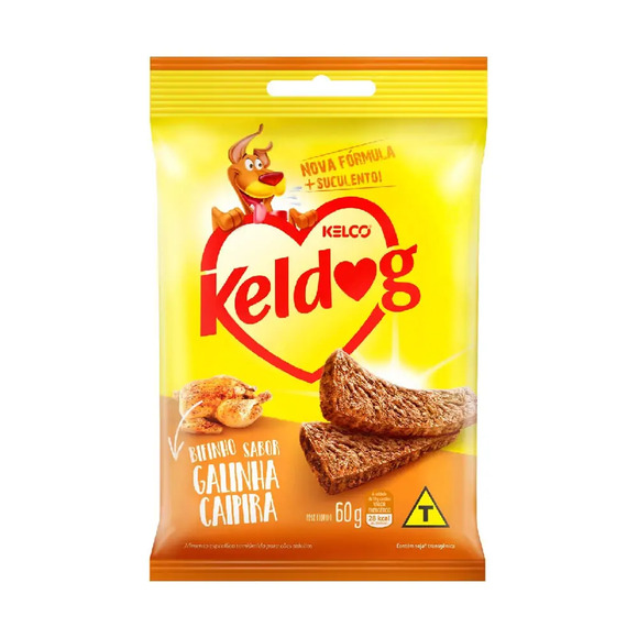 Petisco Bifinho Galinha Caipira Kelco Keldog 60 g