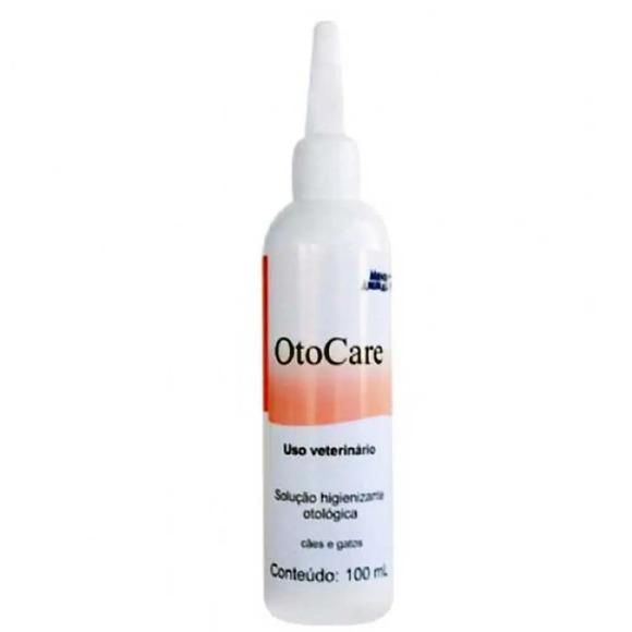 OtoCare Loção Limpa Orelha para Cães e Gatos 100 ml