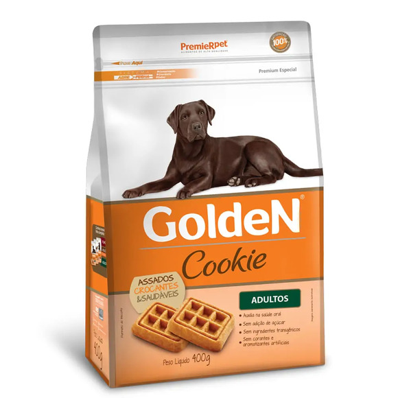 Cookie Golden Cães Adultos 400 g