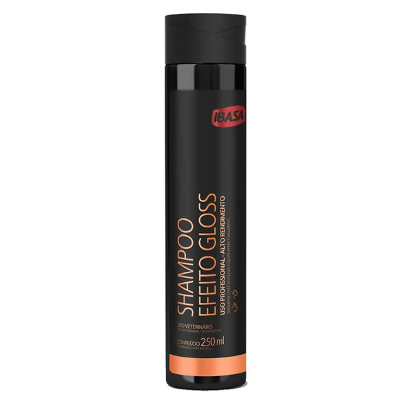 Shampoo Condicionador Efeito GIoss Ibasa 250ml Profissional Único