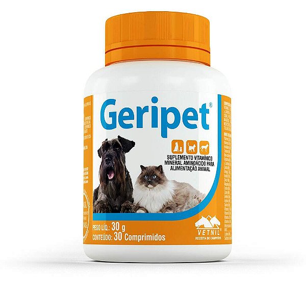 Geripet Mastigaveis com 30 Comprimidos