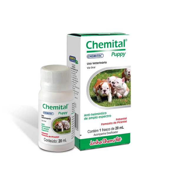 Chemital Puppy para Cães 20 ml