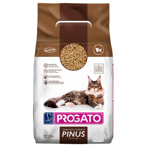 Granulado Higiênico de Madeira ProGato 1,8 kg