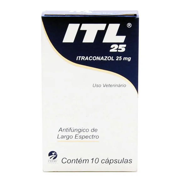 Antifúngico ITL 25 Itraconazol Cepav 25 mg