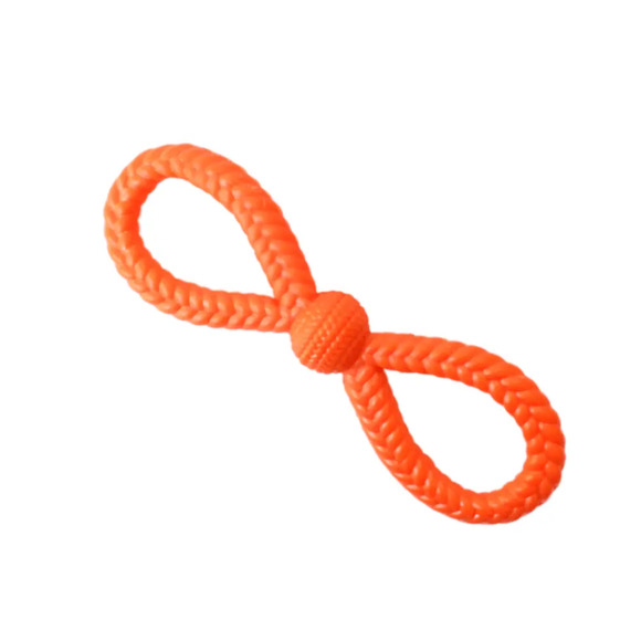 Brinquedo Argola Dupla Flexi Odontopet Até 22 kg