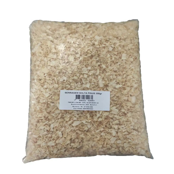 Serragem Solta Maravalha para Roedores Fogo e Faísca 350 g