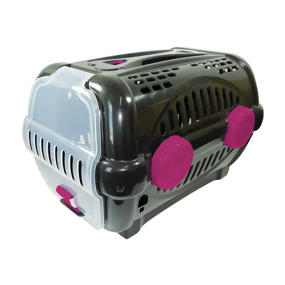 Caixa de Transporte Luxo Furacão Pet Rosa Nº 03